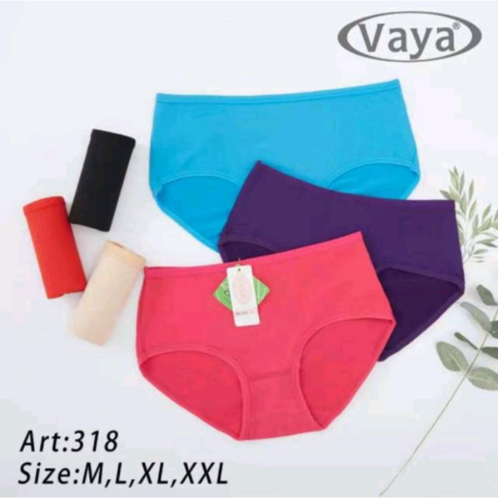 VAYA | Celana Dalam Perempuan Super LEBUT VAYA 318 / CD Wanita IMPORT