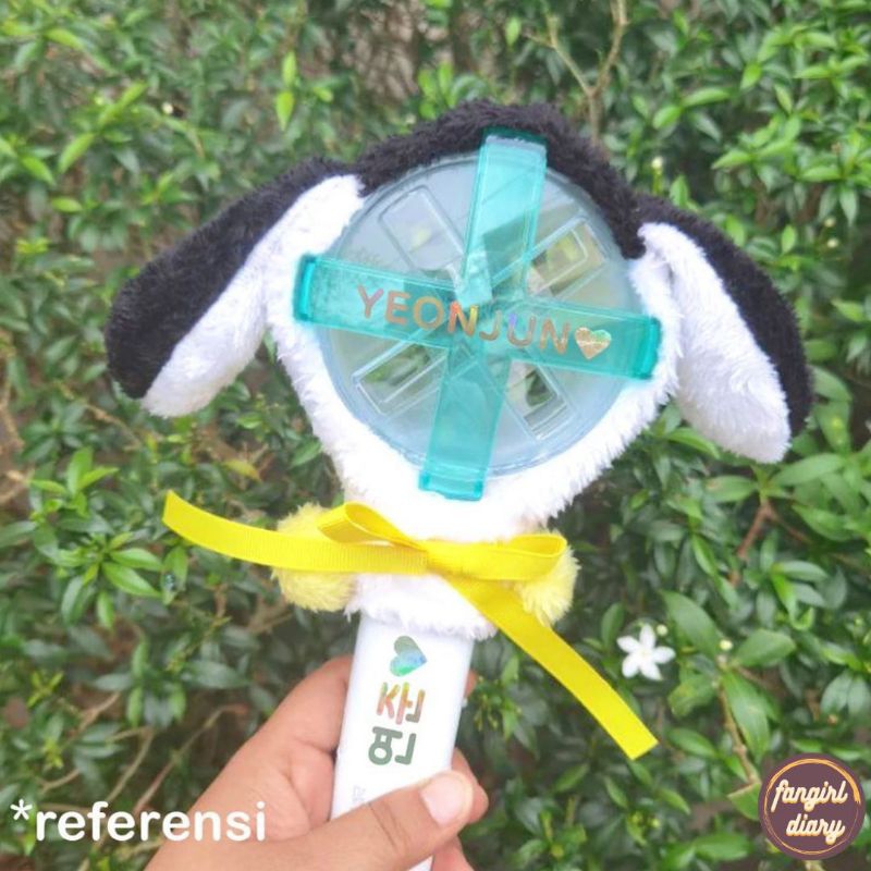 TXT MINI TULISAN STICKER SET (NAMA+HANGUL) LIGHTSTICK DECO STICKER HOLOGRAM TOMORROW X TOGETHER