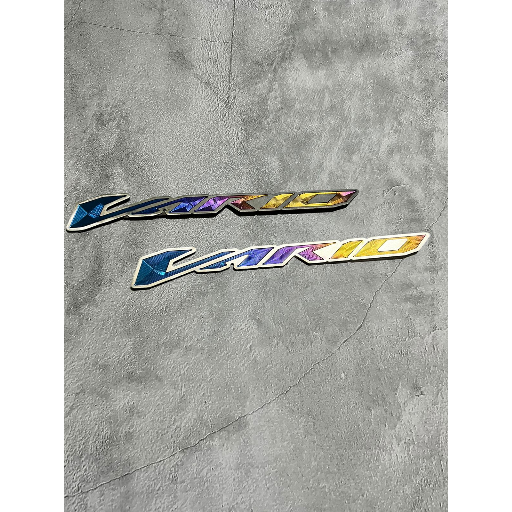Emblem Logo Motor Vario Titanium