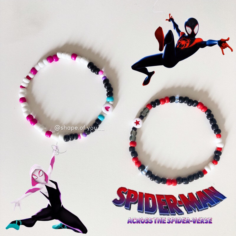 [ PRE ORDER ] Gelang Manik Spider-Verse Edition Spiderman Inspired