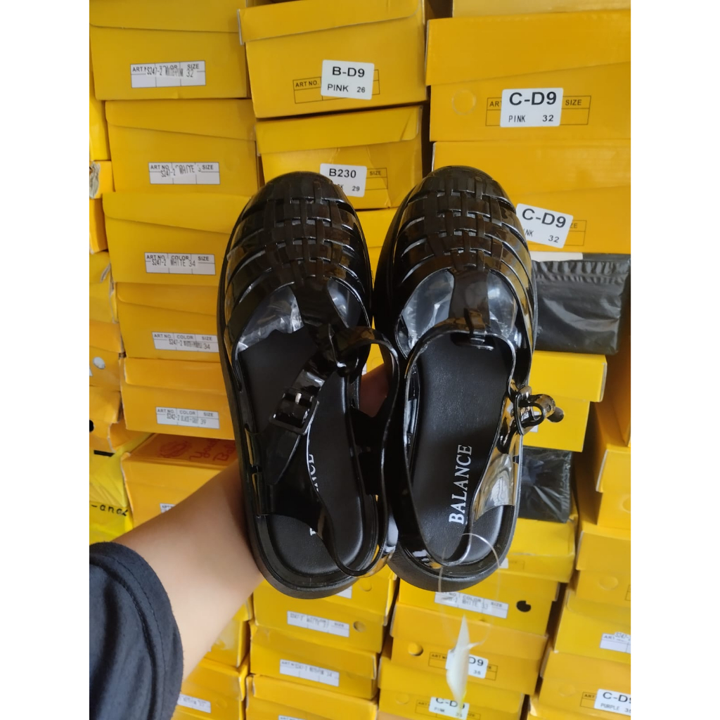 Sandal mellisa viral wanita dewasa 23-2-B /sandal jelly wanita tinggi 6cm