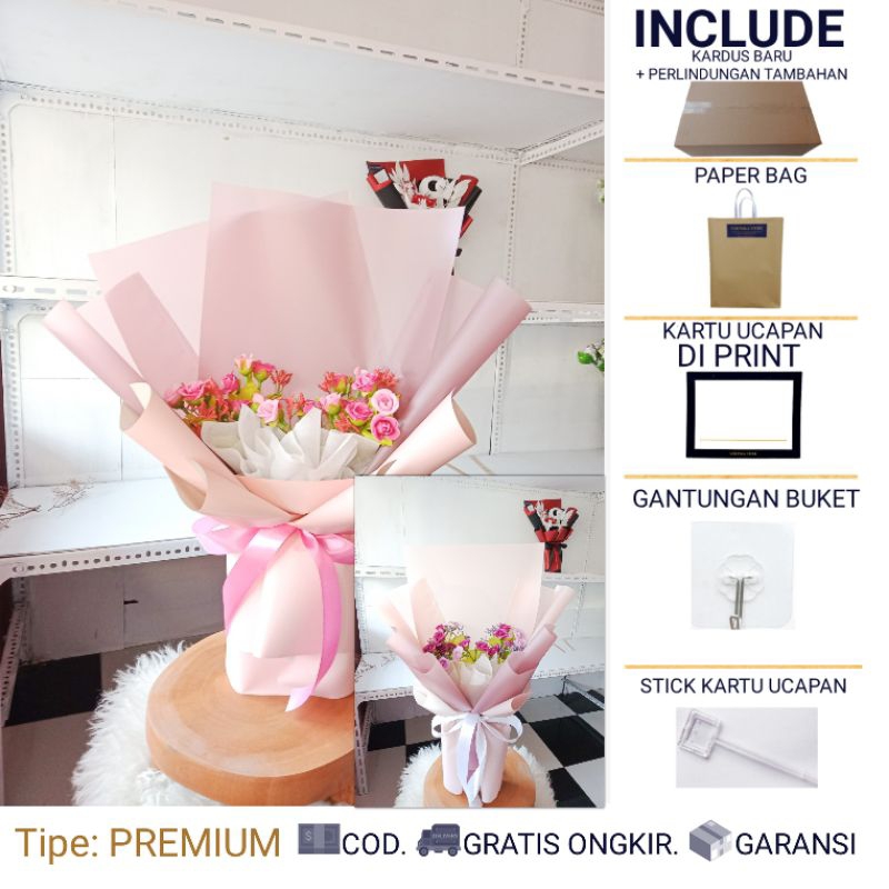 BUKET BUNGA WISUDA – CICI - BUCKET BUNGA ARTIFICIAL  - BOUQET ULANG TAHUN - BUKET BONEKA BUKET WISUD