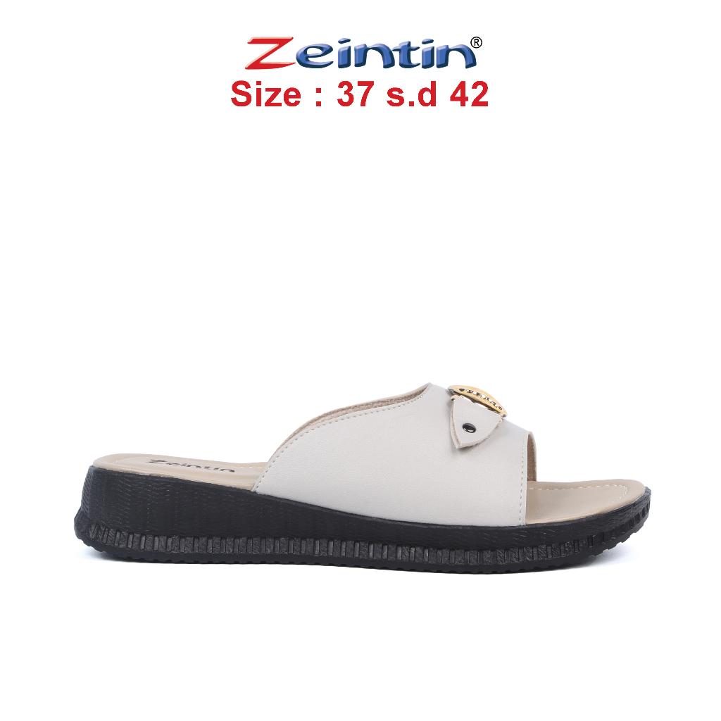 Zeintin - Sandal Wanita Jepit Casual Kulit Sintetis Original ZEINTIN HP