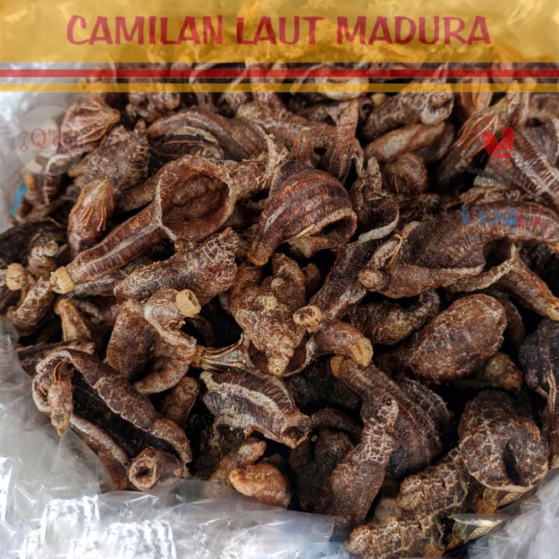 

TERIPANG LAUT ORIGINAL BEBAS GLUTEN RENYAH GURIH SIAP MAKAN TANPA TEPUNG Asli Alami 100 gram Camilan