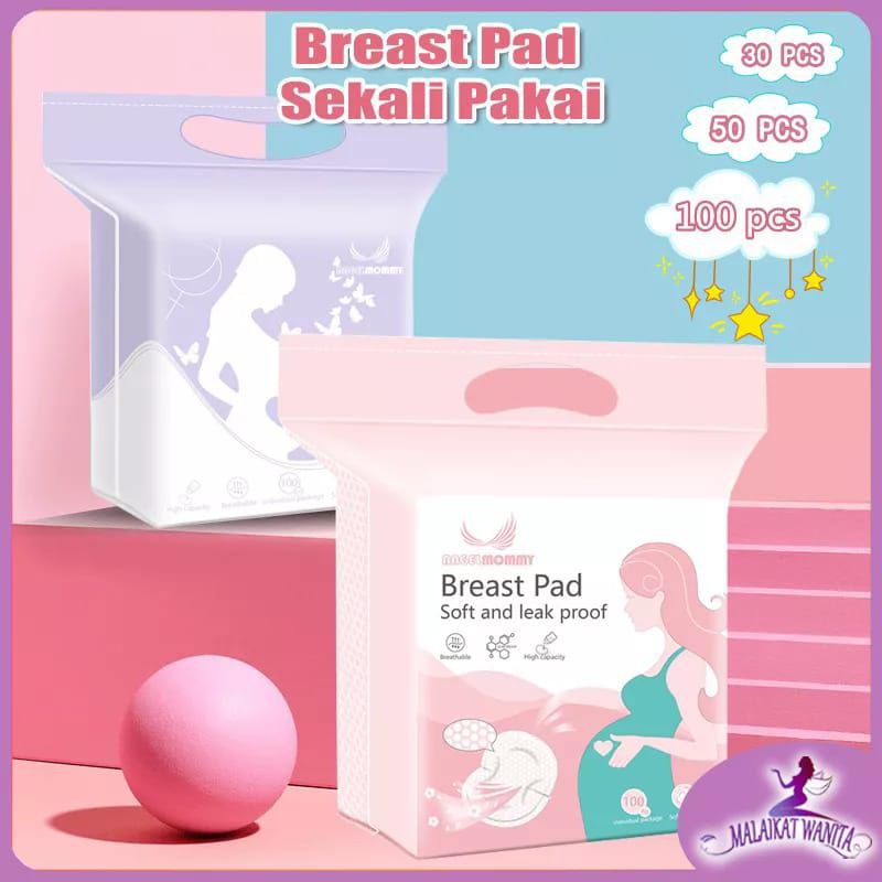 [rumahbayipdg] Breast pad cuci ulang 1pack 30pcs penyerap asi anti bocor