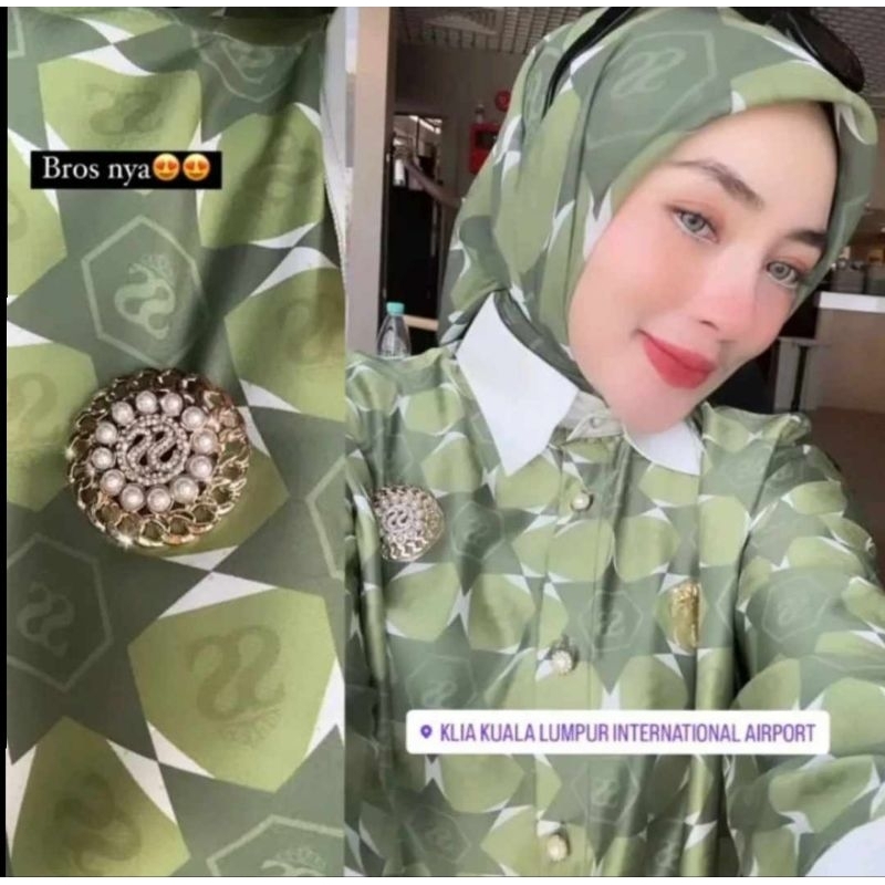 SET HIJAB celana  KL SHELLASAUKIA Baju setelan Dewasa Remaja