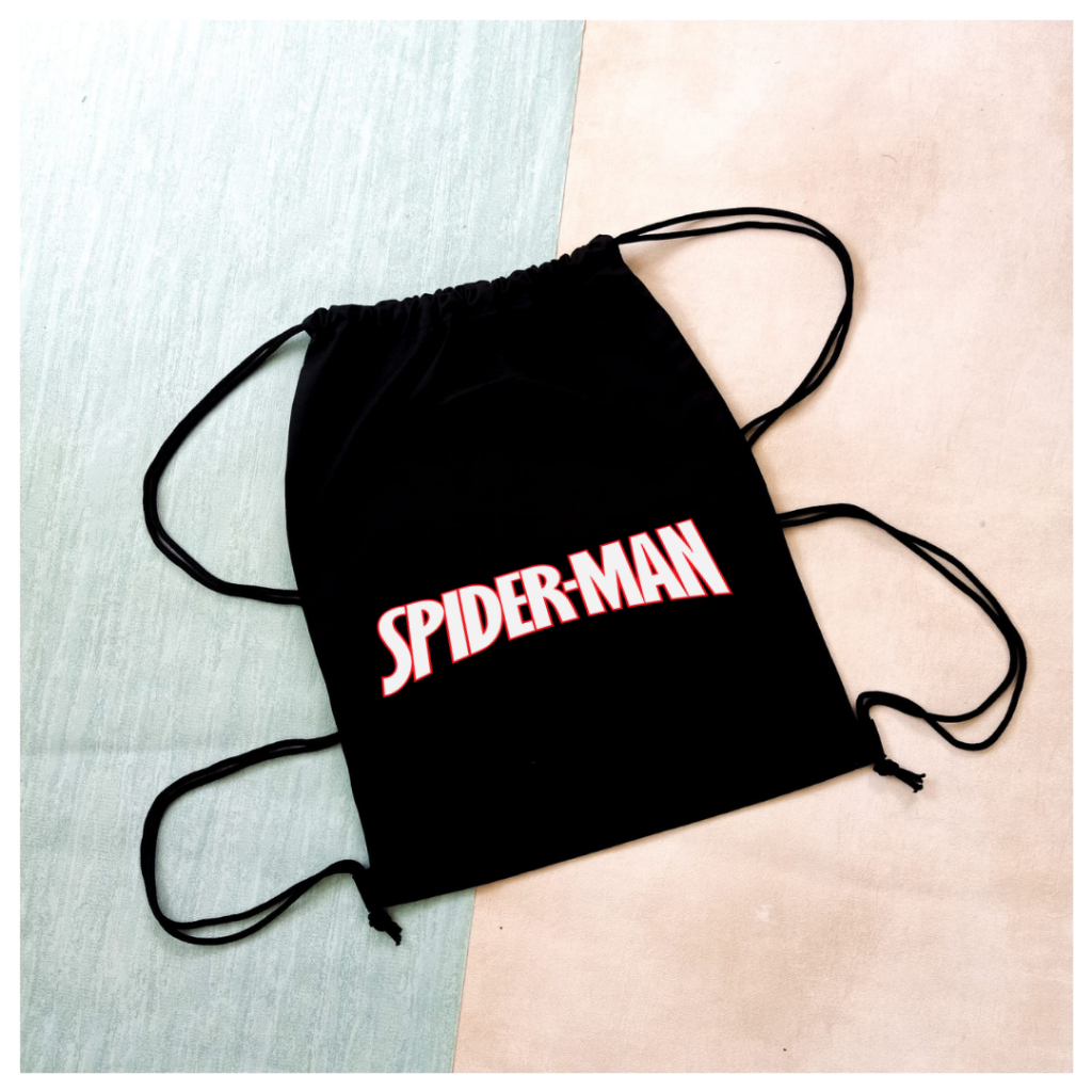 Stringbag Full Colour Marvel Series tas ransel serut drawstring string bag || Kiiyoomii ||