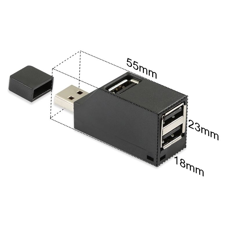 USB 2.0 Hub 3 Port Unitek Mini Super Speed