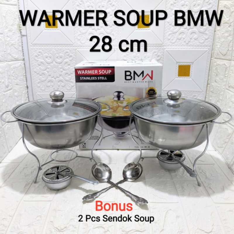 WARMER SOUP BMW 28 CM (  2 SET )