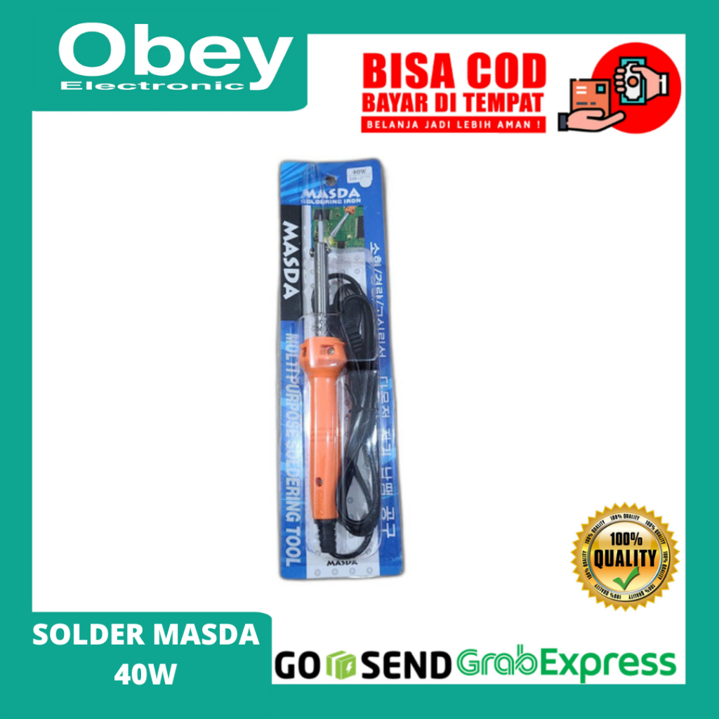 Solder 40W Watt Masda