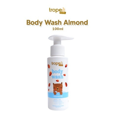 Tropee Bebe - Almond Body Wash (Sabun Mandi Anak) 100ml