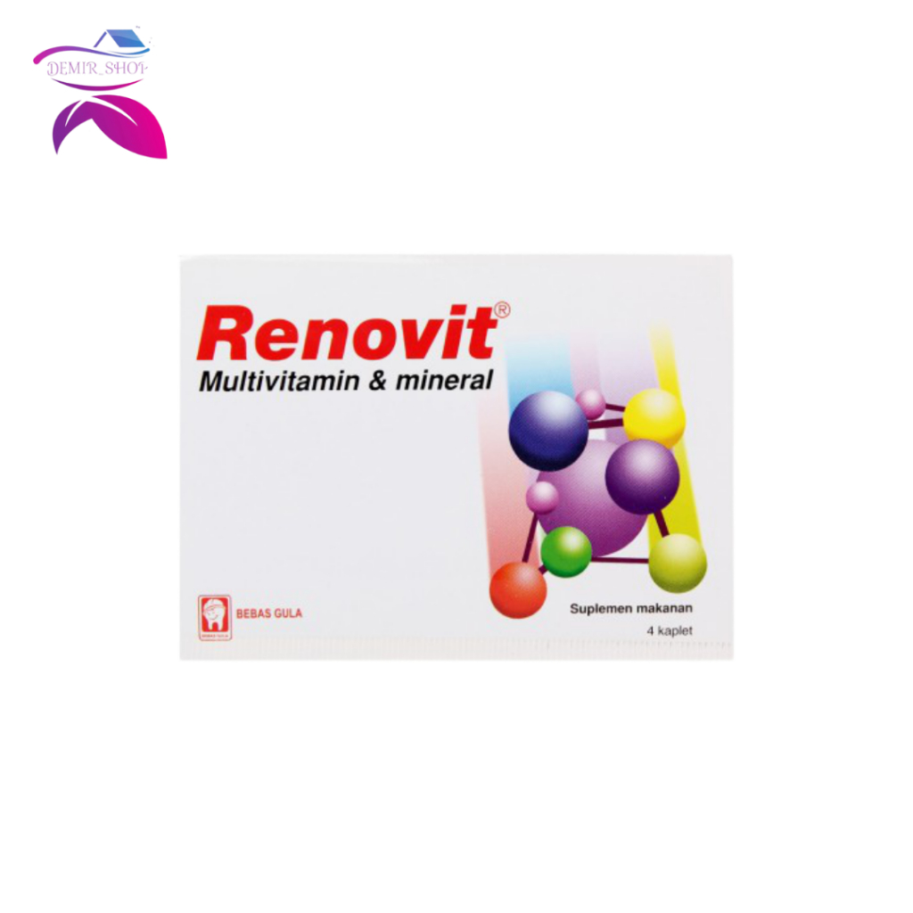 Renovit Strip 4 Kaplet / Multivitamin &amp; Mineral