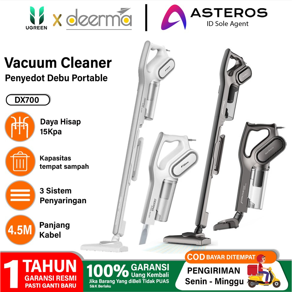 DEERMA DX700S DX700 Vacuum Cleaner Handheld Penyedot Debu 2 in 1