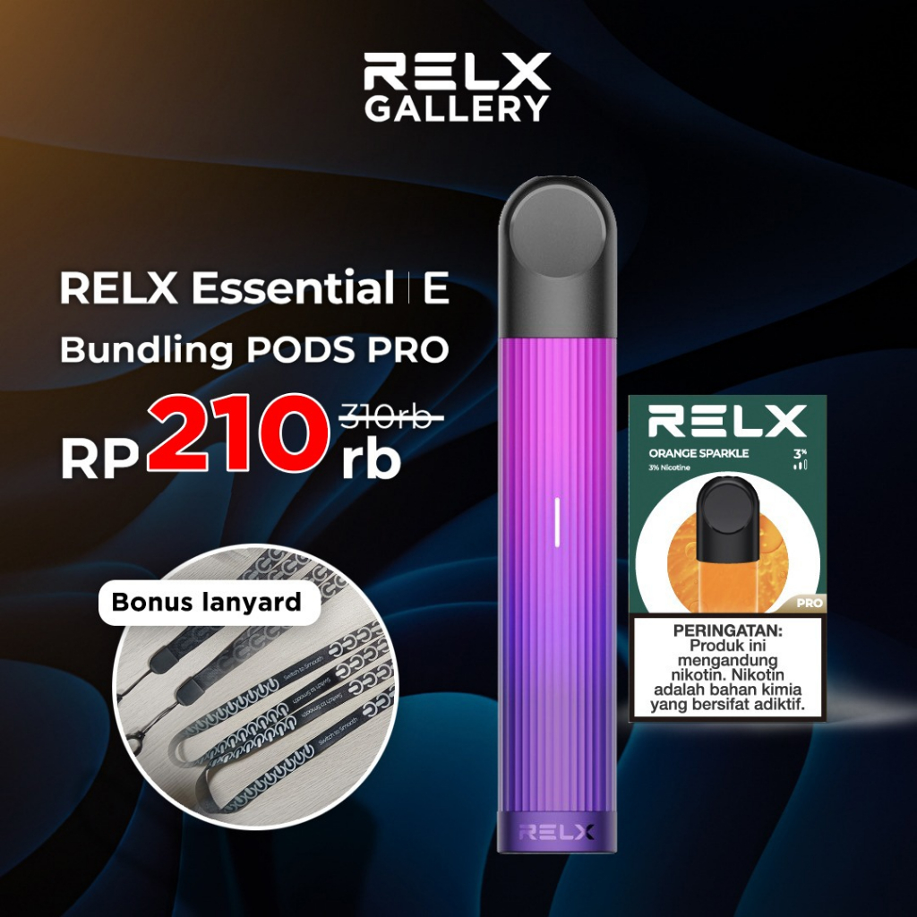 Relx Essential Neon Purple Bundling Starter Pack