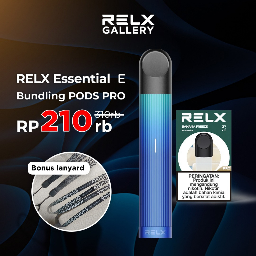 Relx Essential Blue Glow Bundling Starter Pack