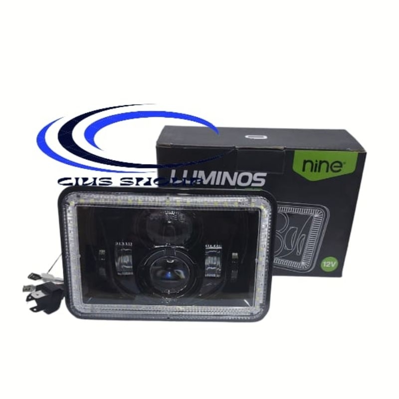 DAYMAKER RX KING DM3 NINE MOTOR 5 INC KOTAK BISA SENJA 2 MODE BIRU DAN PUTIH