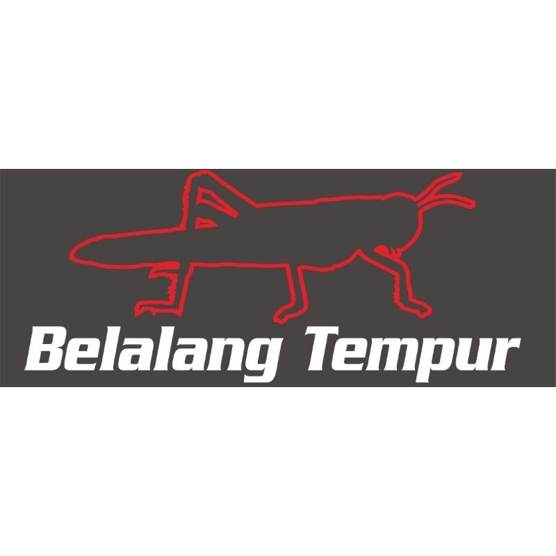 STICKER CUTTING CUSTOM DESIGN BELALANG TEMPUR
