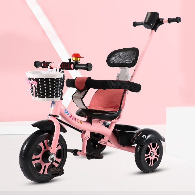 Sepeda stroler roda tiga anak 1 tahun sepeda roda 3 bayi lipat tricycle