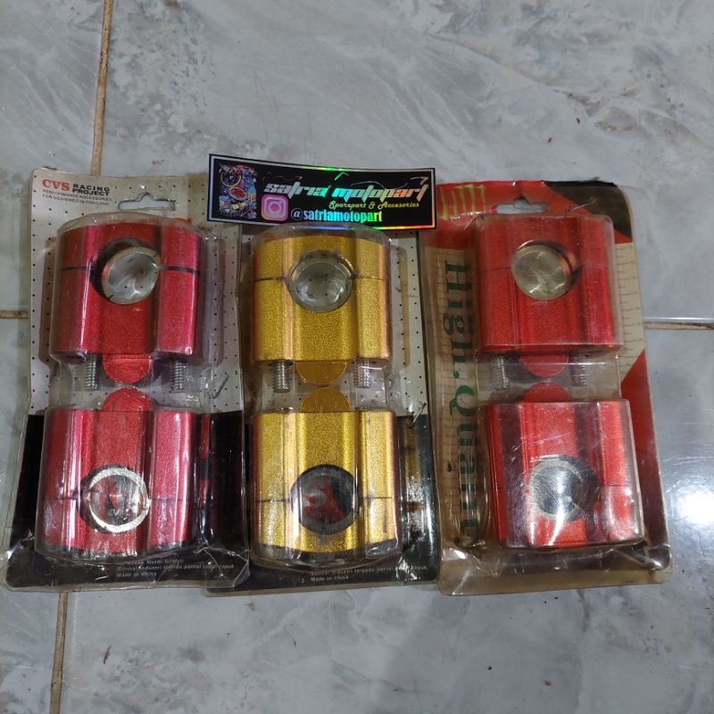 raiser variasi peninggi stang variasi motor.