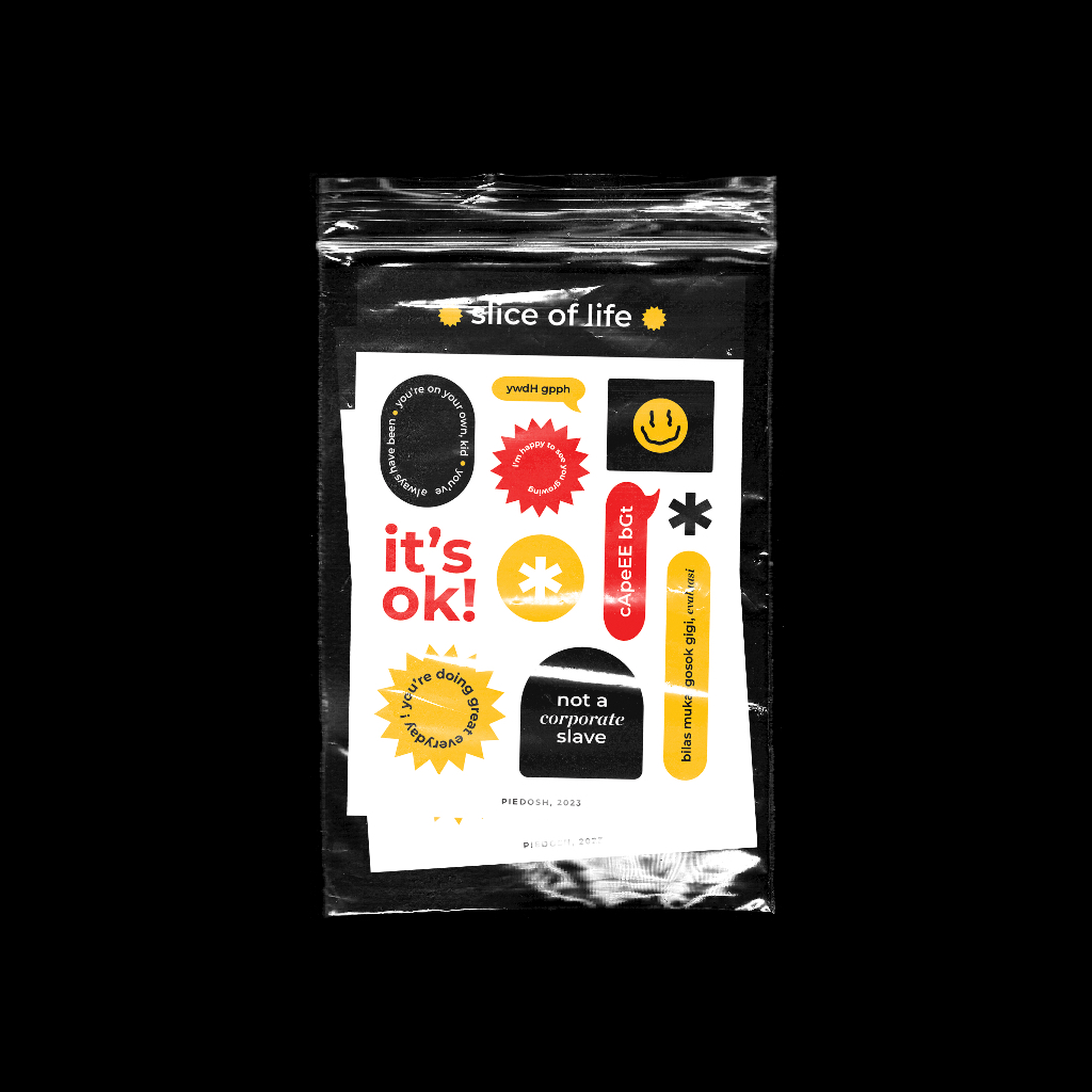 

Slice of Life Sticker Pack