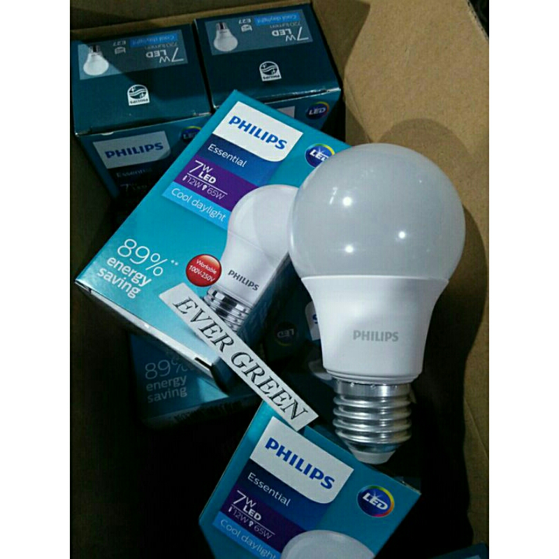 Bola Lampu PHILIPS LED 7 Watt  PUTIH (7W) ... TERUS TERANG . PHILIPS . TERANG TERUS ... ideal u pene