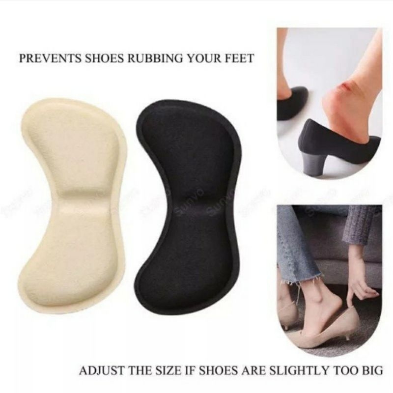 AS Insole Sepatu Wanita Kebesaran Alas Sepatu Tumit Anti Lecet Sol Sepatu Untuk Kaki