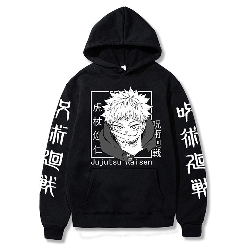 Hoodie Anime Jujutsu Kaisen Yuji Itadori Manga
