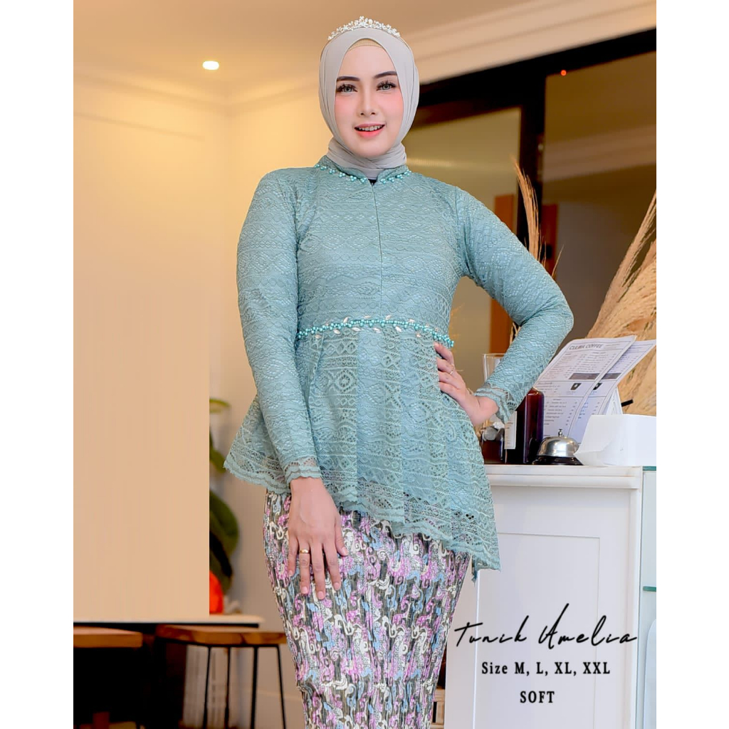 ( COD ) SETELAN KEBAYA PAYET - MODEL KEBAYA PESTA - COCOK UNTUK ACARA LAMARAN / KONDANGAN / WISUDA / DAN ACARA LAINNYA / BERBAHAN BARUKAT