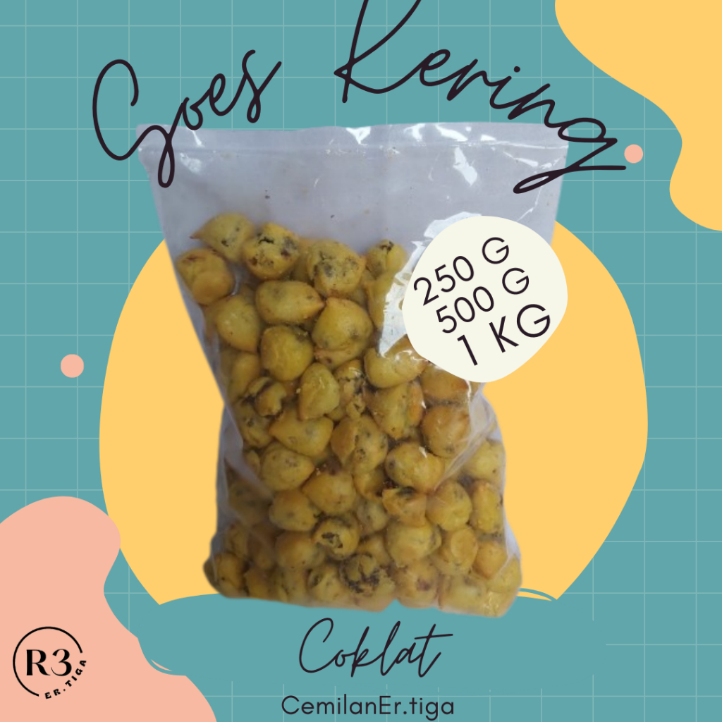 

Cemilan Er.tiga | Soes Kering | Sus Kering | Soes Kering Coklat | Soes Kering 250 g | Soes Kering 500 g | Soes Kering 1 kg