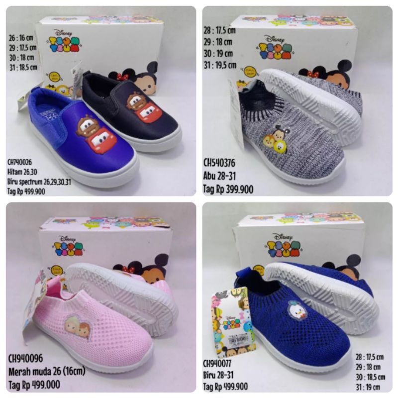 Sepatu Anak Laki Disney Tsum Tsum Original