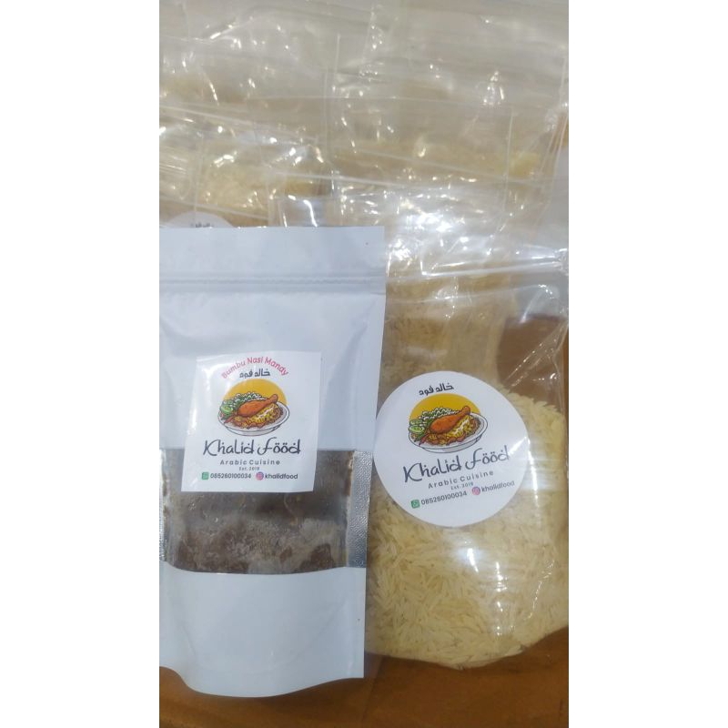 

KHALID FOOD Paket Bumbu Briyani + Beras Basmati
