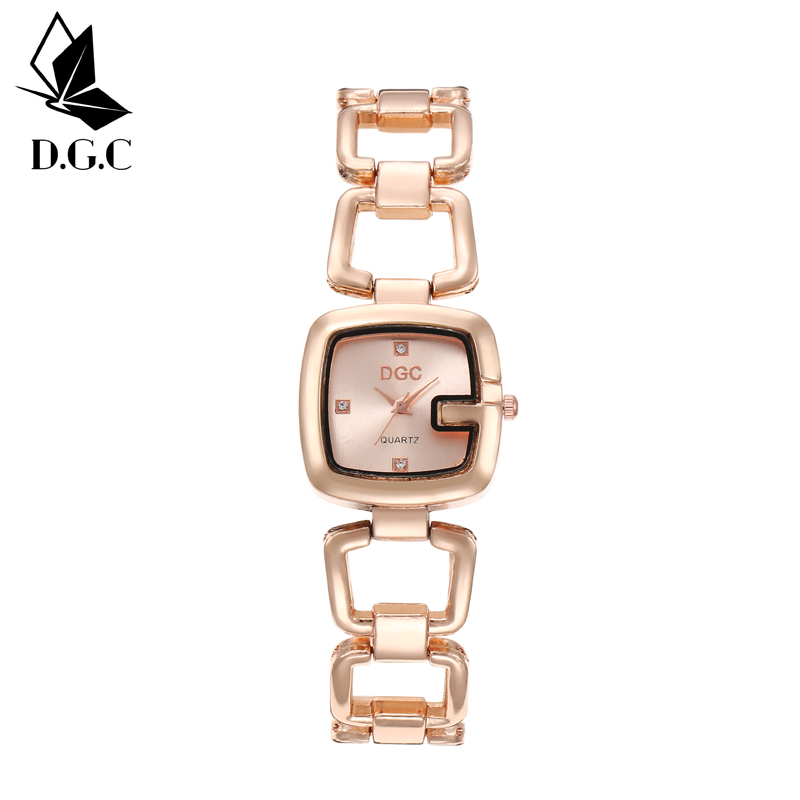 Jam Tangan Wanita Analog Mewah Model Gelang Fashion Import Jam Analog Wanita W263