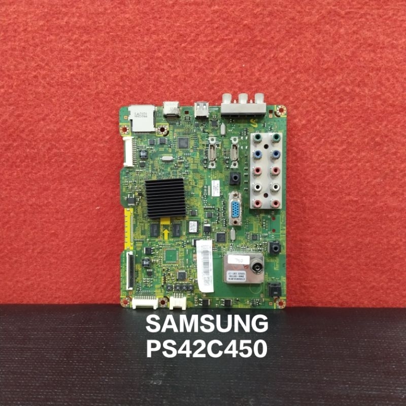 SAMSUNG PS42C450 MESIN TV PLASMA SAMSUNG MAINBOARD MOTHERBOARD MODUL MB MESIN TV PLASMA