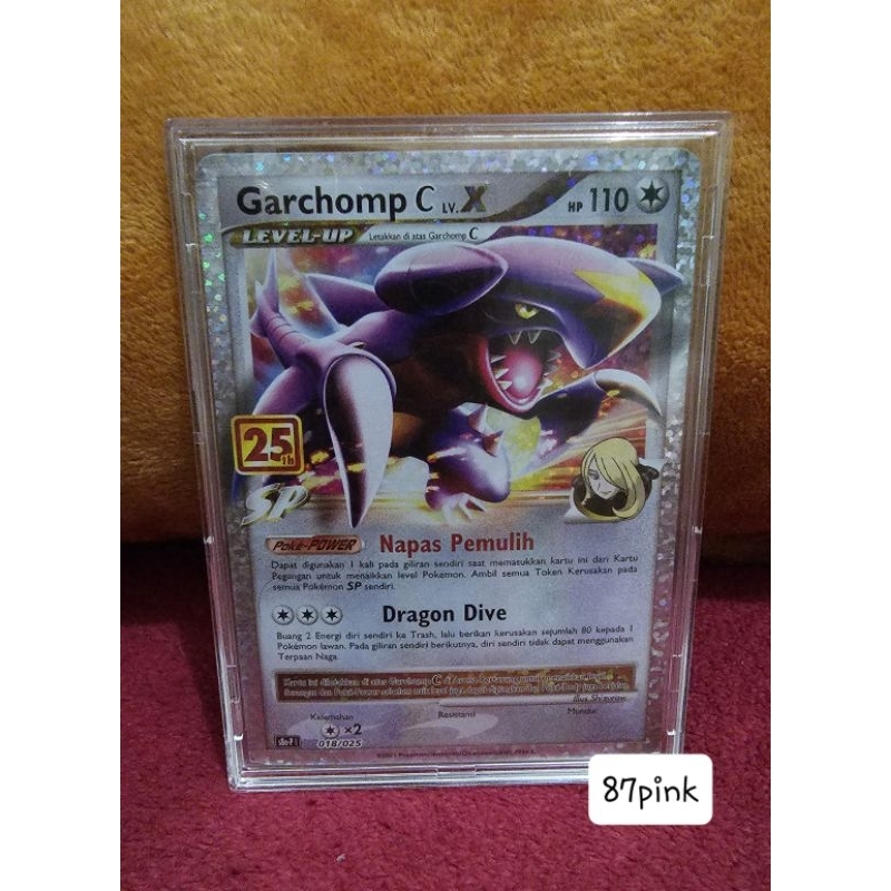 Garchomp C 25th Anniversary Pokemon Card Full Protection
