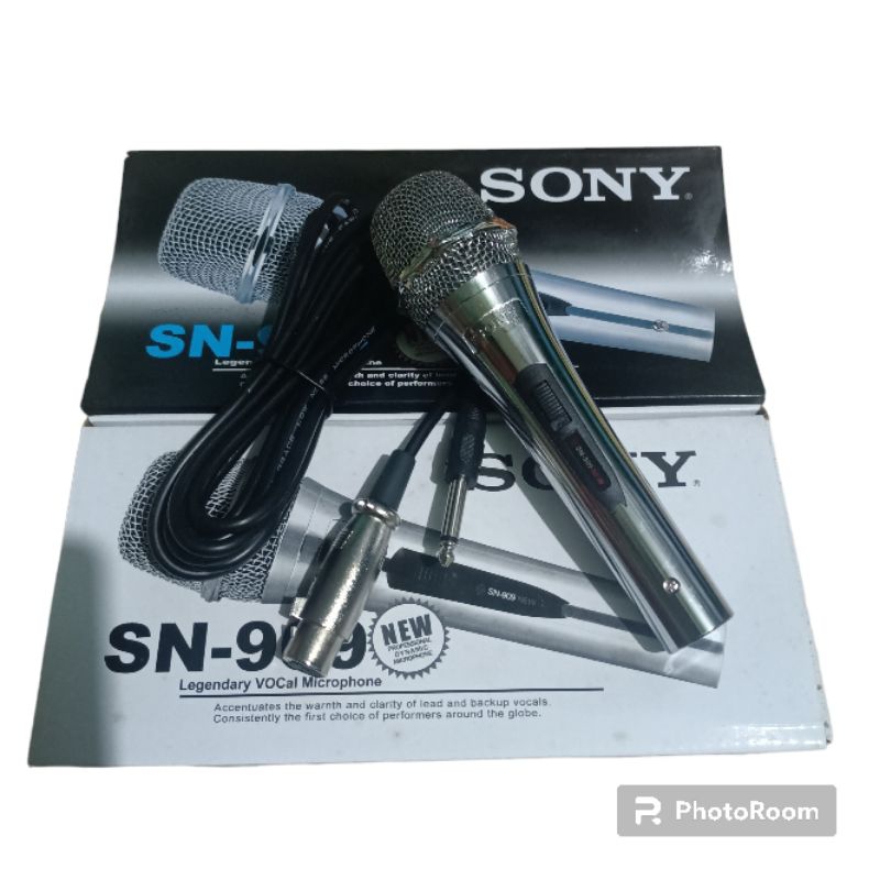 Mic SONY SN909 Mikropon Kabel Sn 909 Mikrofon Sn-909
