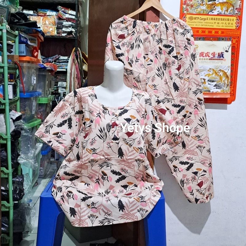 CP Jumbo LD120 Baju Tidur Piyama Hoki Fit XXL