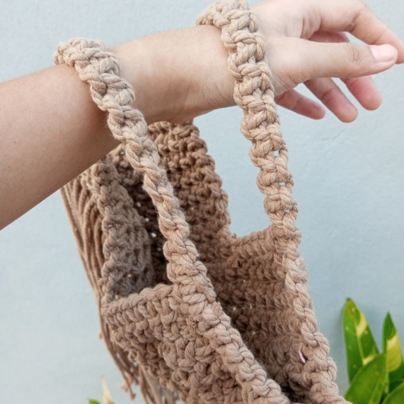 macrame big bag
