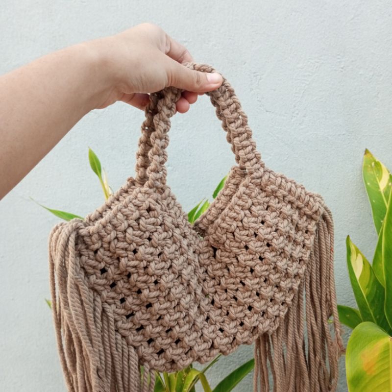 macrame big bag