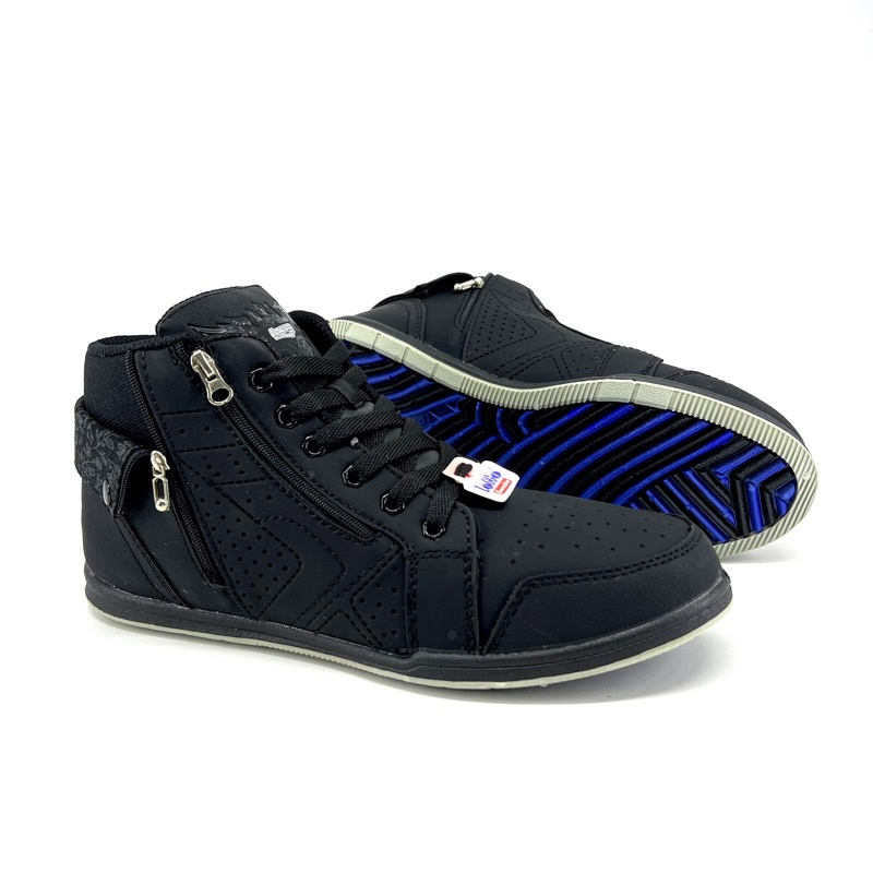 Sepatu Sekolah Boots Hitam LOGGO Victory High Unisex - Sepatu Pria Original 100% Sepatu Anak Sekolah