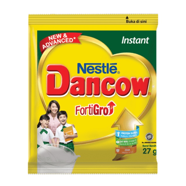 

Nestle Dancow Instant Fortigo Susu Bubuk Sachet