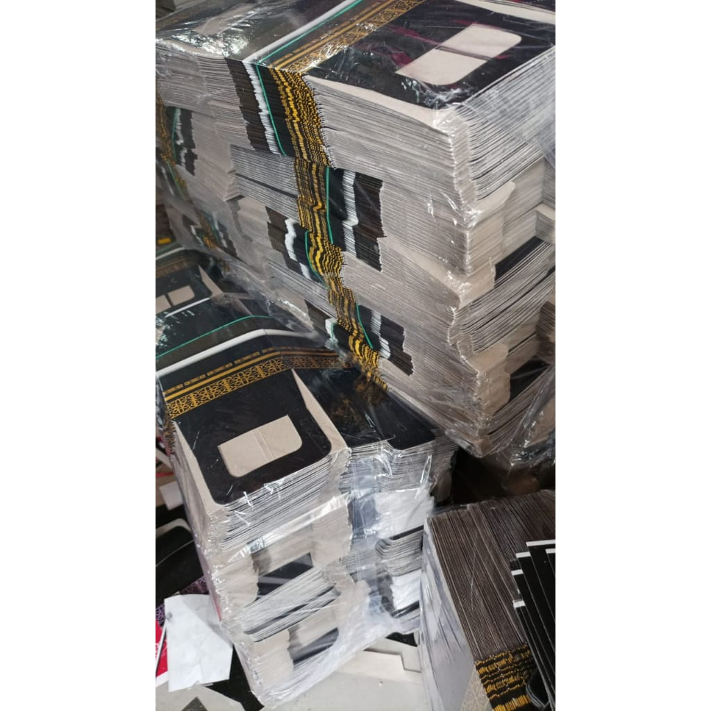

RB Kardus Kosong [1 Pack isi 100 Pcs] Oleh Oleh Haji Umroh Box Kabah