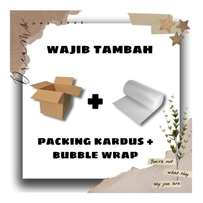 

Packing Bubble Wrap Dan Kardus
