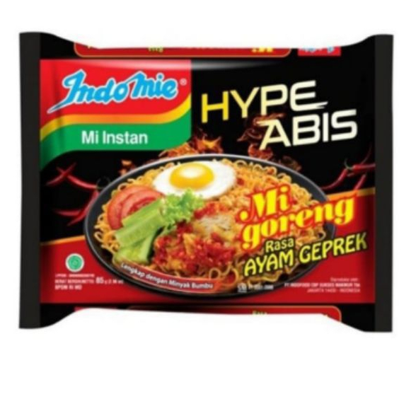 

Indomie Mie Goreng Rasa Ayam Geprek 85g