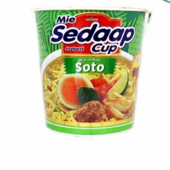 

Sedaap Mie Instant Cup Rasa Soto 75g