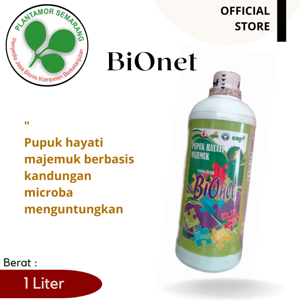 Pupuk Pintar Bionet 1 Liter  / Pupuk Organik