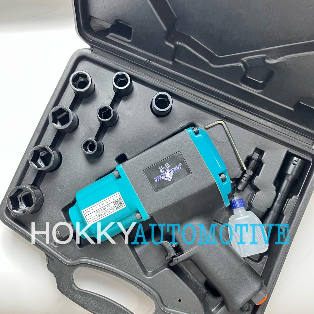 ROADBUCK air impact wrench twin hammer 1/2" dengan mata impact socket