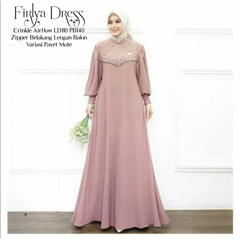 FIRLYA DRESS / NEW FASHION / TERMURAH / TERLARIS / COD BAYAR DITEMPAT / FLASH SALE / POPULER / MODEL