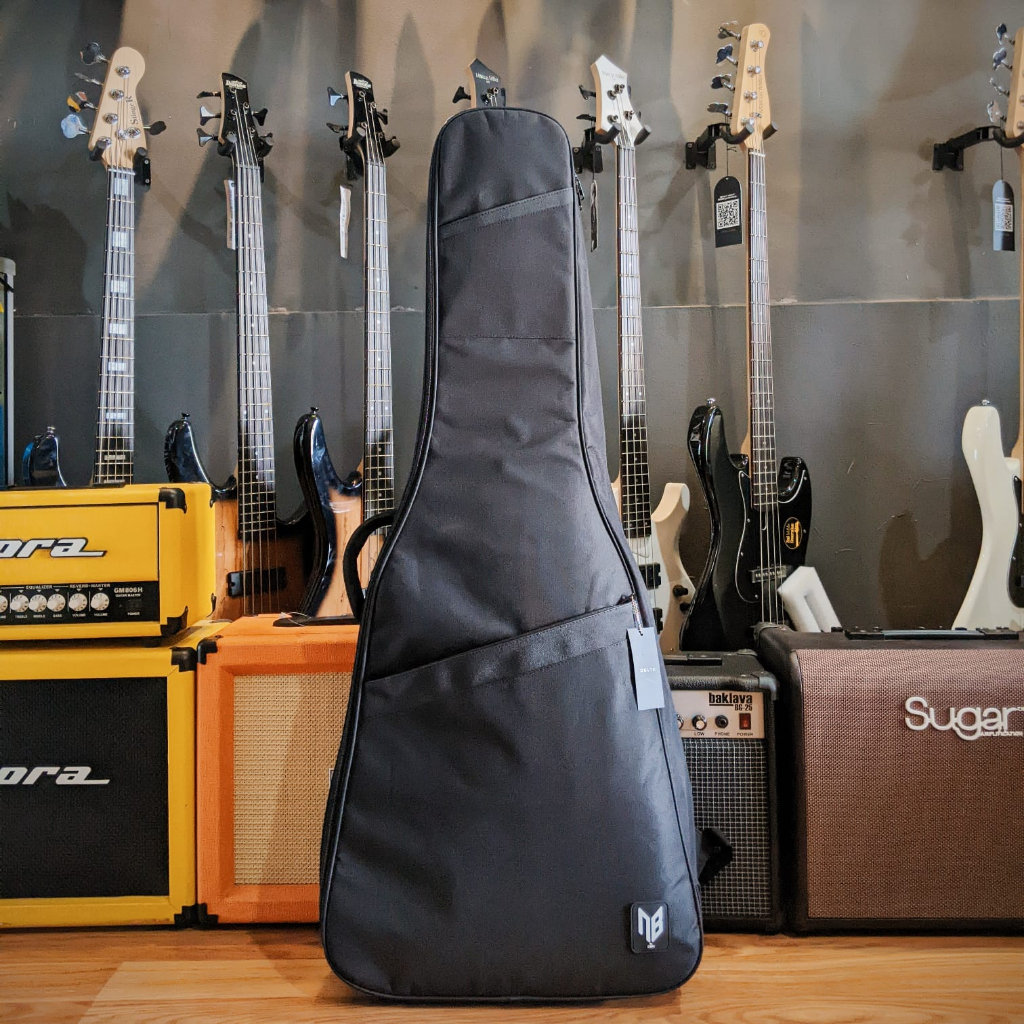NB Delta by DBM Case Acoustic Guitar Gigbag Tas Gitar Akustik - Hitam