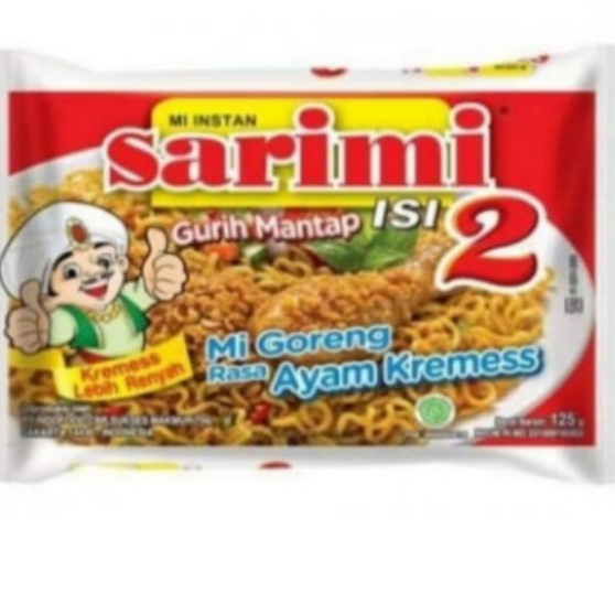 

Sarimi Isi 2 Rasa Ayam Kremess 126g