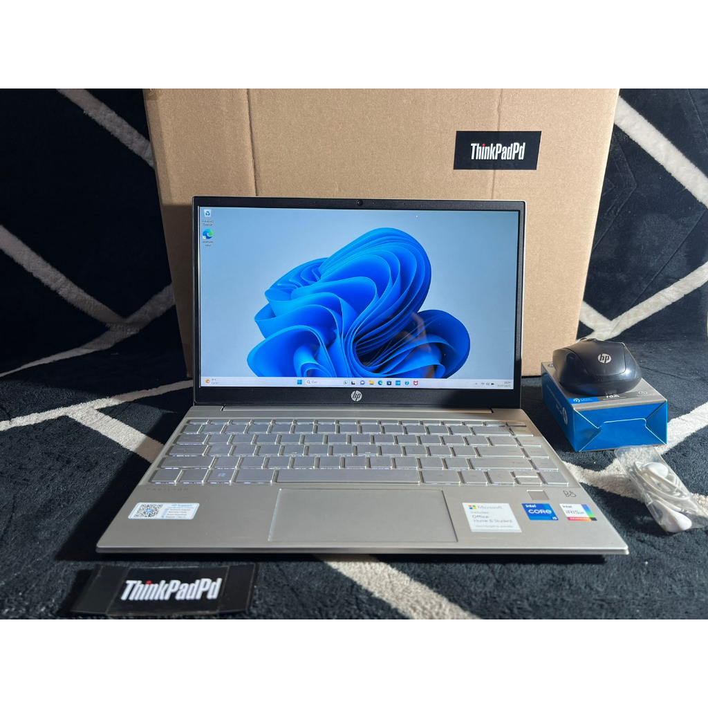 Laptop gaming HP Pavilion 13 Core i5 1135G7 iris Xe Ram 16gb Garansi resmi